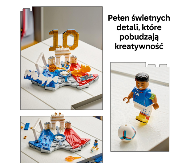 LEGO EDITIONS 43013 Kylian Mbappé — piłkarskie momenty - 1517899 - zdjęcie 5
